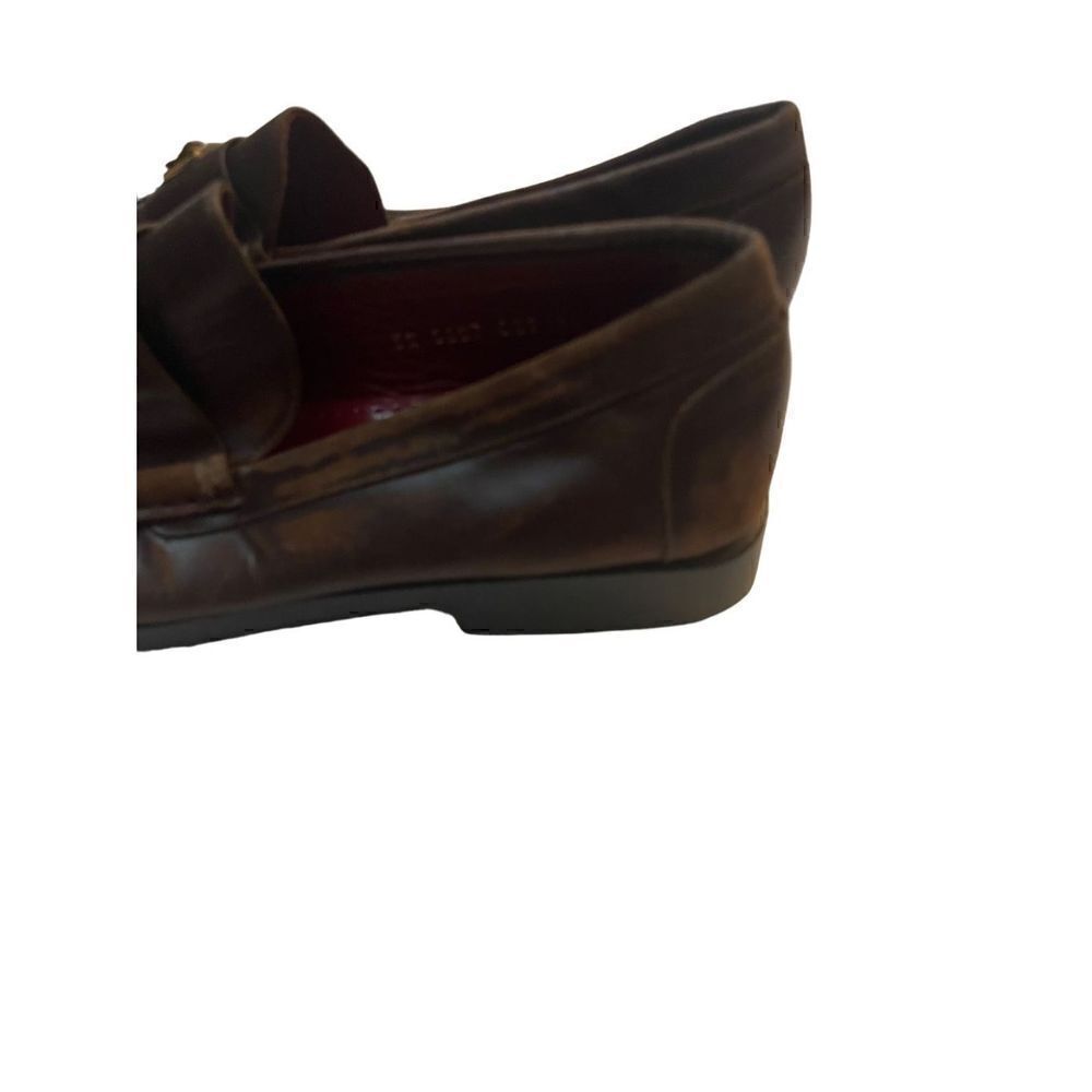 SALVATORE FERRAGAMO SPORT LEATHER LOAFER - Picture 6 of 7